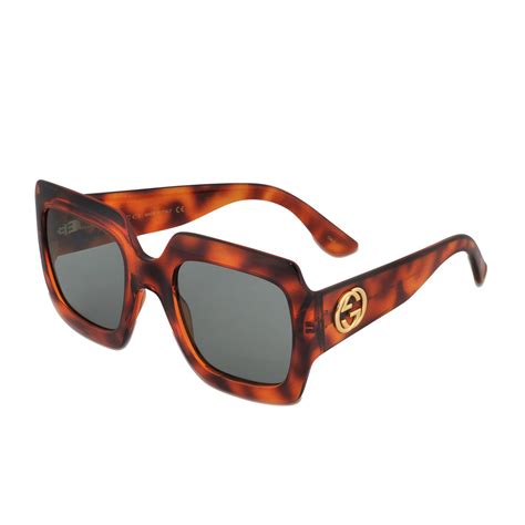 Gucci light brown glasses